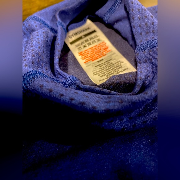 Gymshark Vital Seamless 2.0 High Neck Midi Top & Vital Seamless 2.0 Shorts Set - Picture 3 of 4